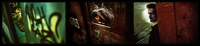 Subway Tryptich, Manhattan 1985-Brooklyn 2000, ph. Adam Grossman Cohen