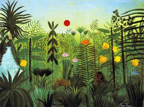 Opera di Henri Rousseau.