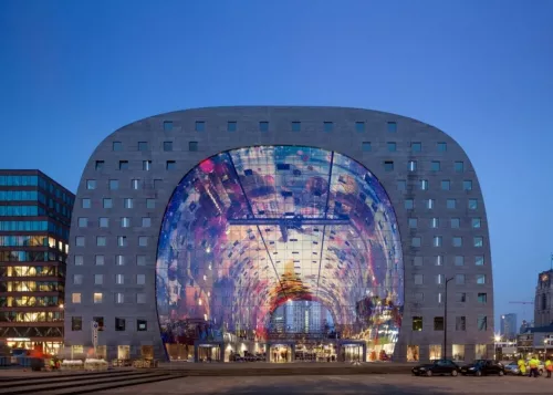 Market Hall di Rotterdam progetto degli MVRDV, 2004-2014