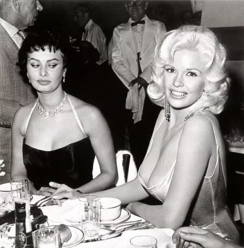 Sophia Loren, Jayne Mansfield