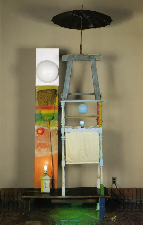 Robert Rauschenberg, The Tower, 1957
