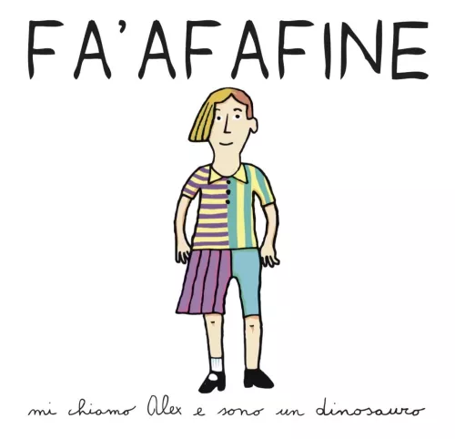 Fa'afafine disegno per G. Luzzati e Teatri genovesi uniti contro la censura.