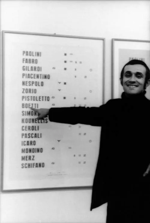 Alighiero Boetti. Manifesto.