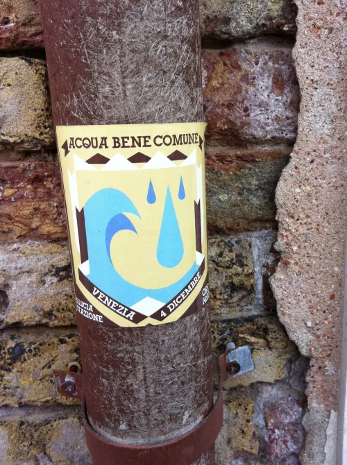 Acqua pubblica, Venezia.