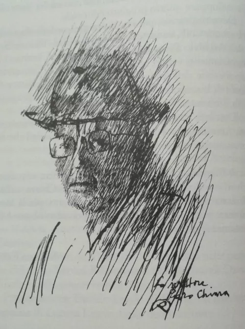 Carlo Rapp, ritratto di Piero Chiara contenuto in Piero Chiara “Il cammino degli anni e delle lettere” a cura di Serena Contini.