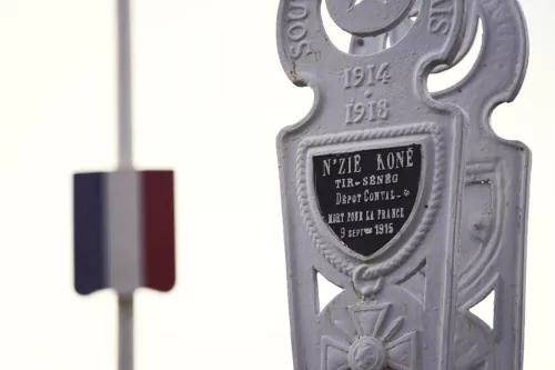 N'Zie Konè, mort pour la France. 9 settembre 1915.