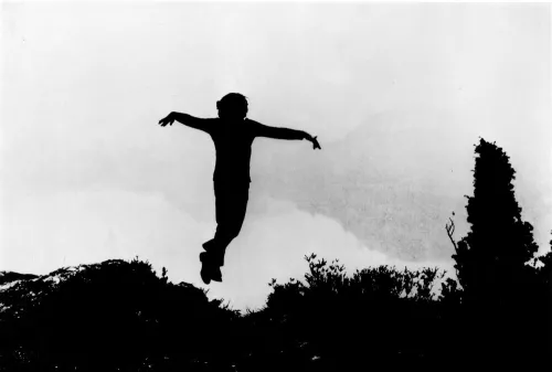Gino De Dominicis, Tentativo di volo, 1970