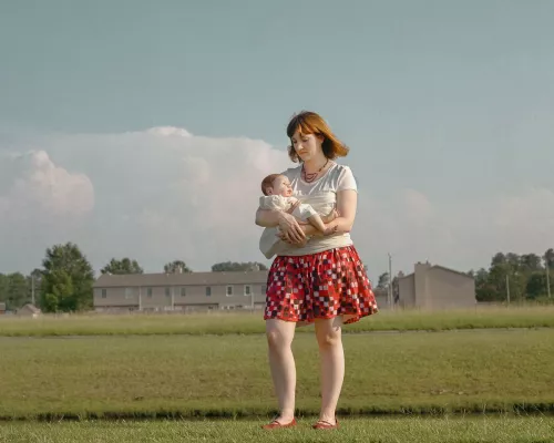 Jamie Diamond, Mother Kyla, 2012, da Forever Mothers. Courtesy of the artist.