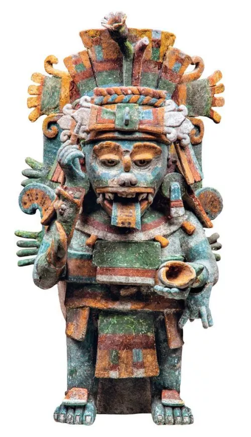 Incensiere-Mayapán-Yucatán, XIII-XVI sec., INAH Palacio-Cantón-Mérida-Yucatán
